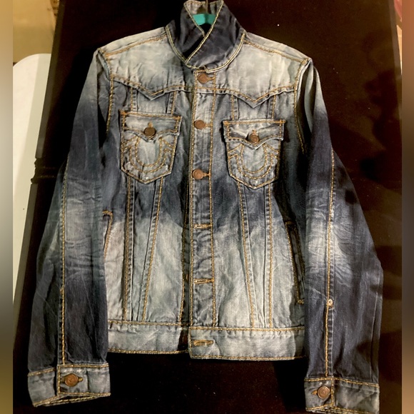 Rare! Ricky/Jimmy cable-stitch denim-set in “MIDNIGHT WAREHOUSE”wash,size 31 & M